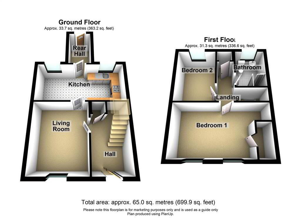 Floorplan 2 of 9 Clonfaddan Street, Belfast