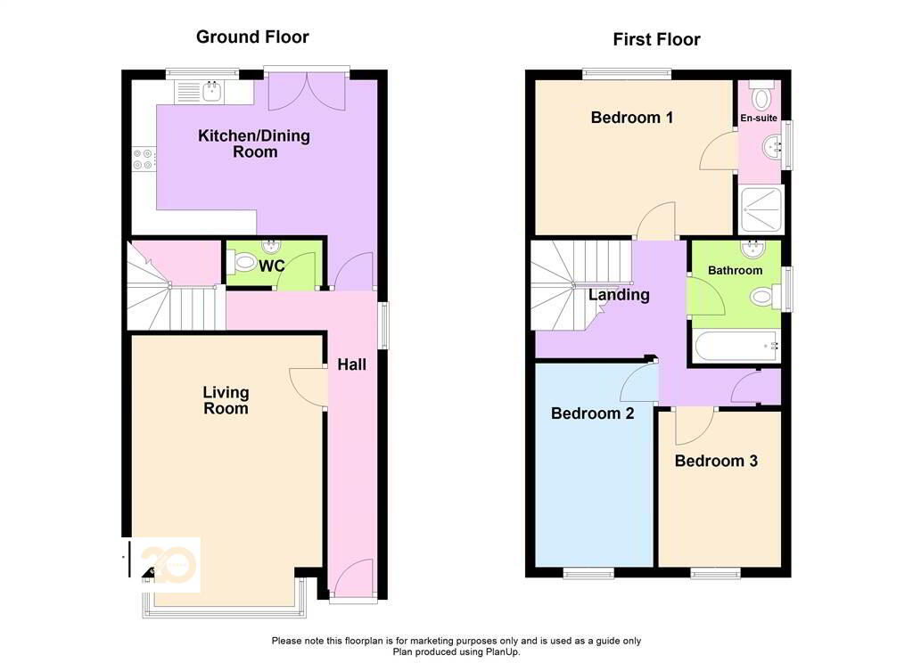 Floorplan 1 of 21 Mill Valley Place, Belfast