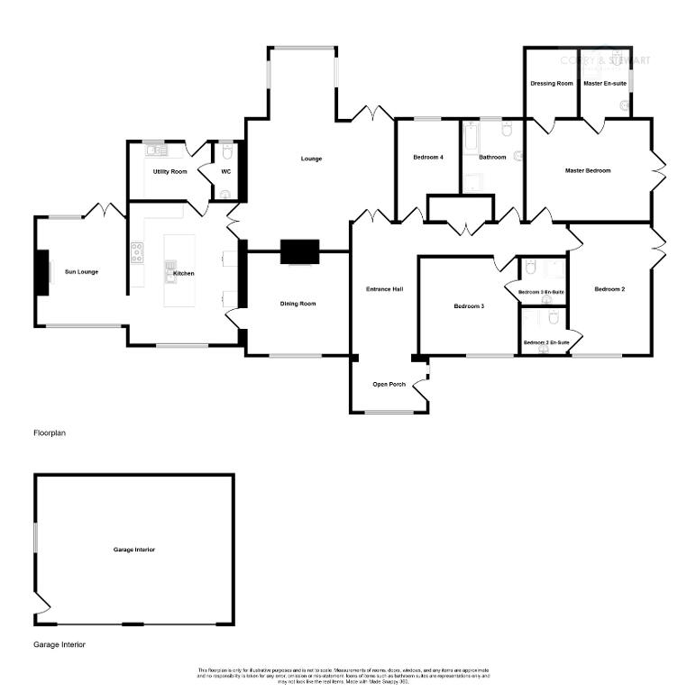 Floorplan 1 of 62 Donaghanie Road, Omagh