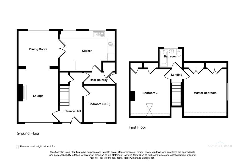 Floorplan 1 of 22 Kevlin Heights, Omagh