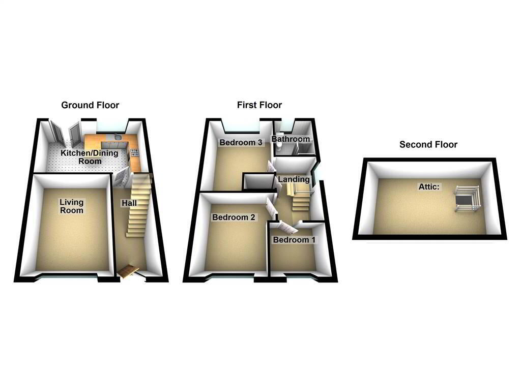 Floorplan 2 of 128 Hawthorn Glen, Belfast