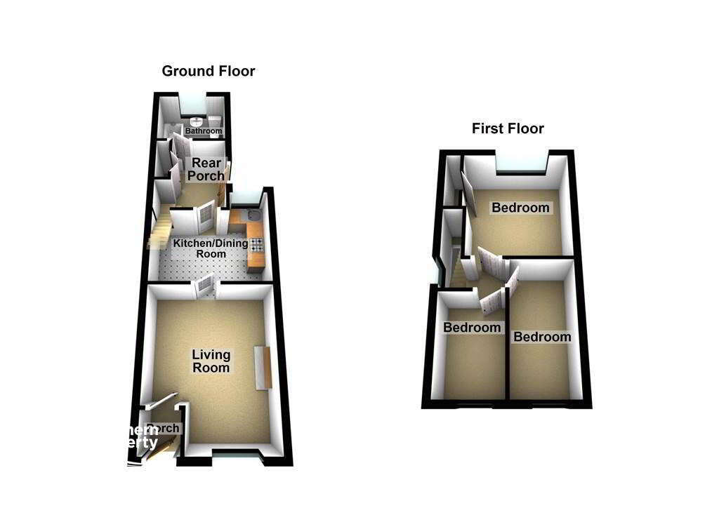 Floorplan 2 of 14 St James Drive, Belfast