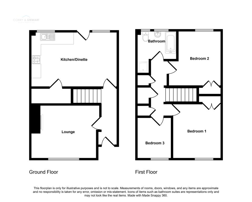 Floorplan 1 of 90 Mourne Park, Newtownstewart