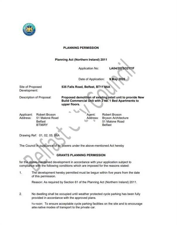 Photo 5 of 535c Falls Road, Belfast