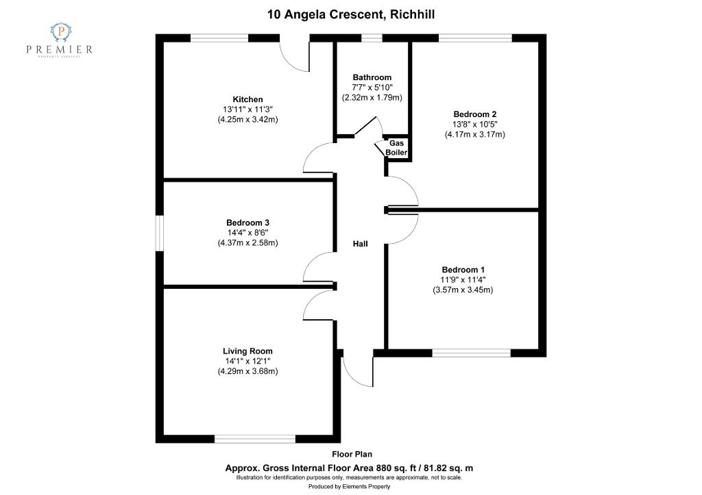 Floorplan 1 of 10 Angela Crescent, Richhill