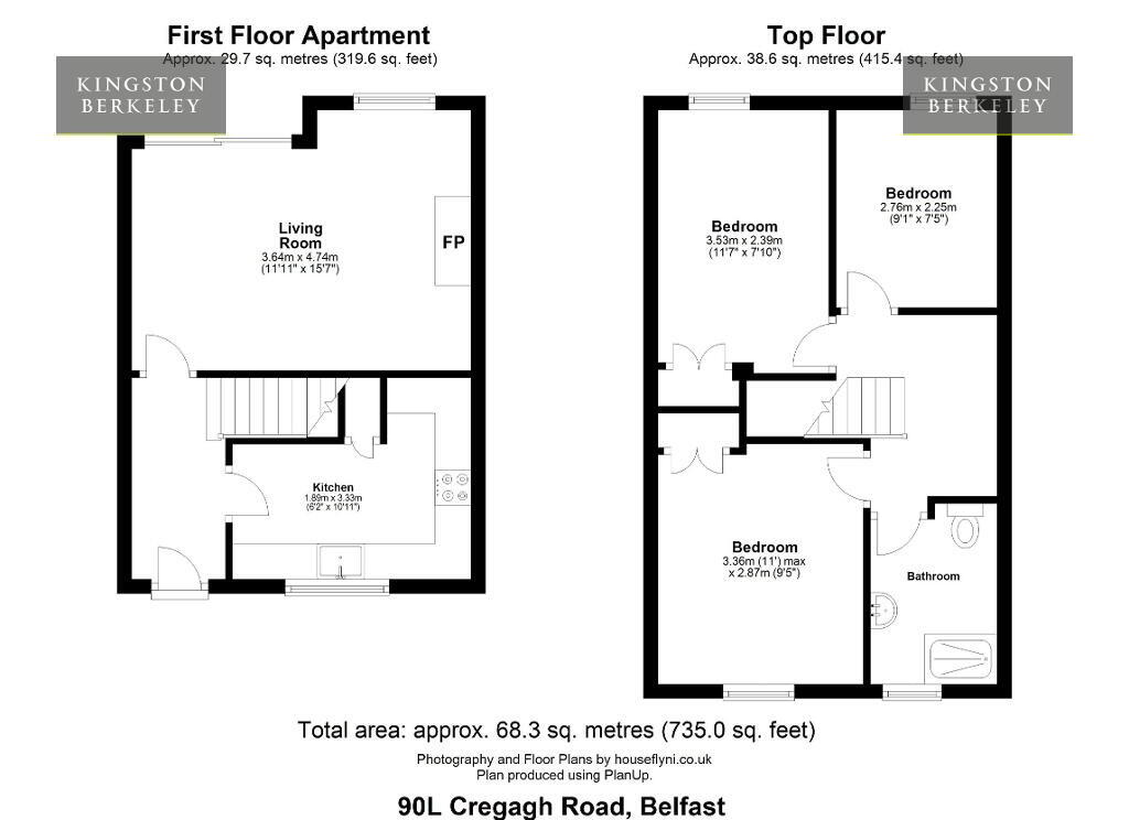 Floorplan 1 of 90l Cregagh Road, Belfast East, Belfast