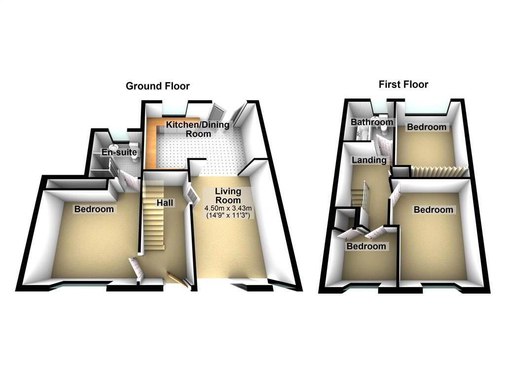 Floorplan 2 of 198 Lagmore Meadows, Belfast