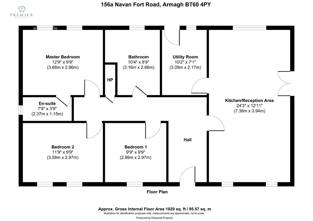 Floorplan 1 of 156a Navan Fort Road, Armagh