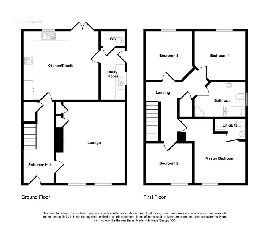 Floorplan 1 of 52 Loughview Court, Loughmacrory