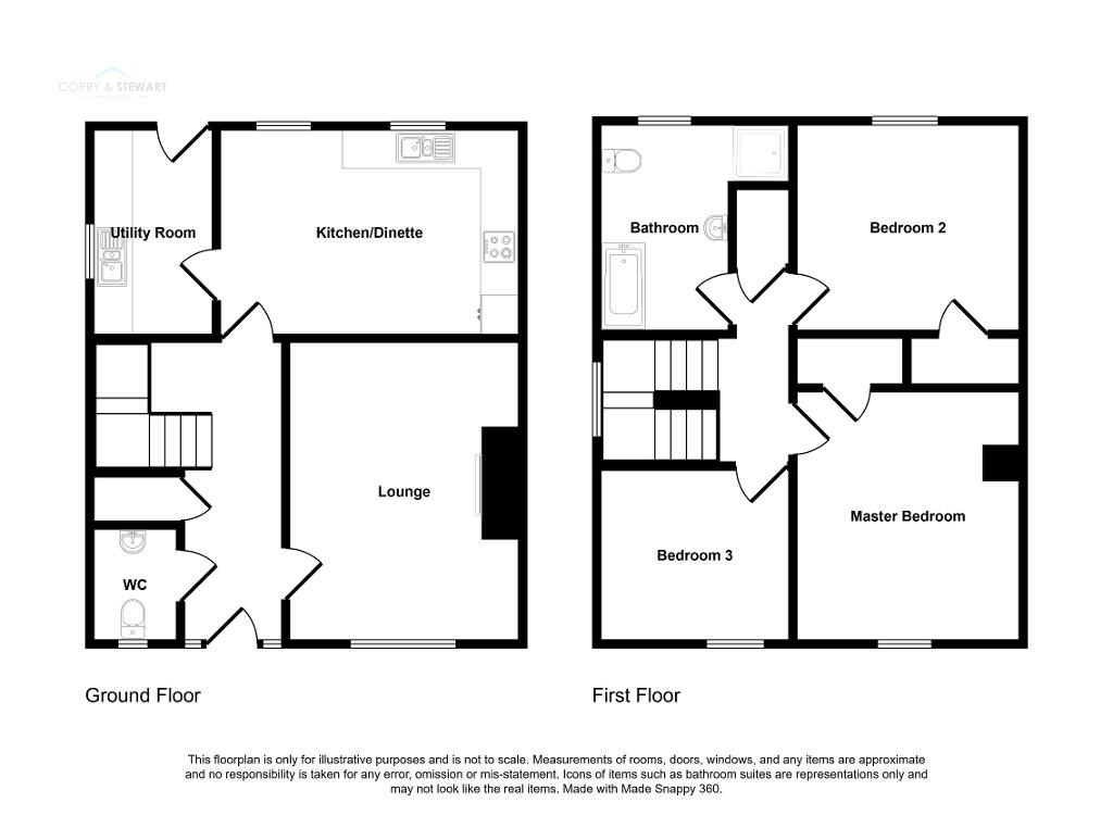 Floorplan 1 of 6 Mullaghmenagh Meadows, Omagh