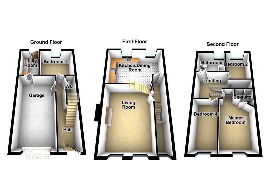 Floorplan 2 of 13 Mayfield Square, Blacks Road, Belfast