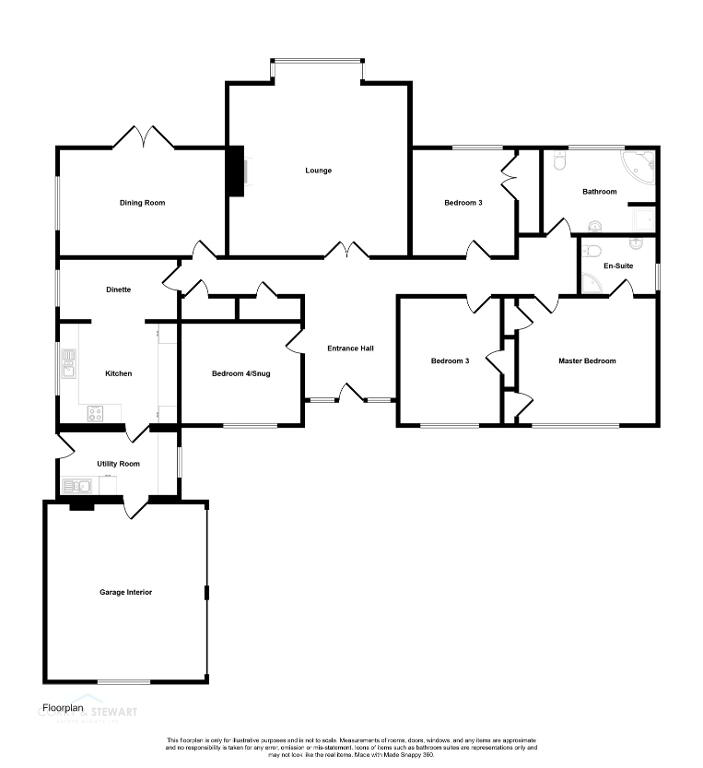 Floorplan 1 of 7 Glen Road, Newtownstewart