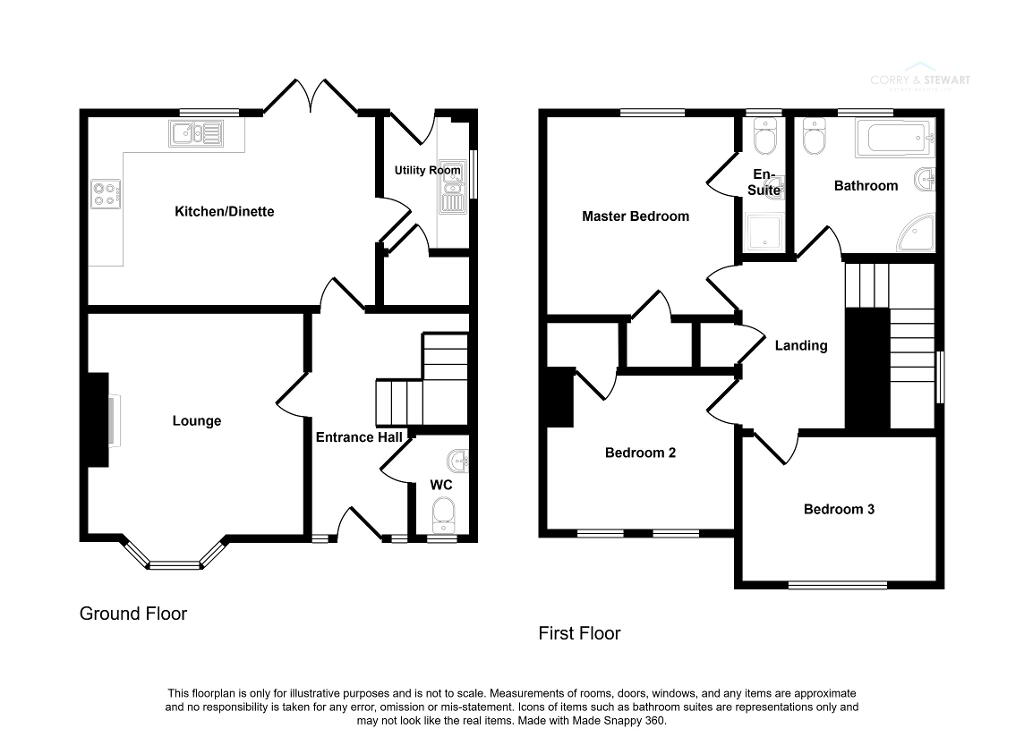 Floorplan 1 of 38 Dergmoney View, Omagh