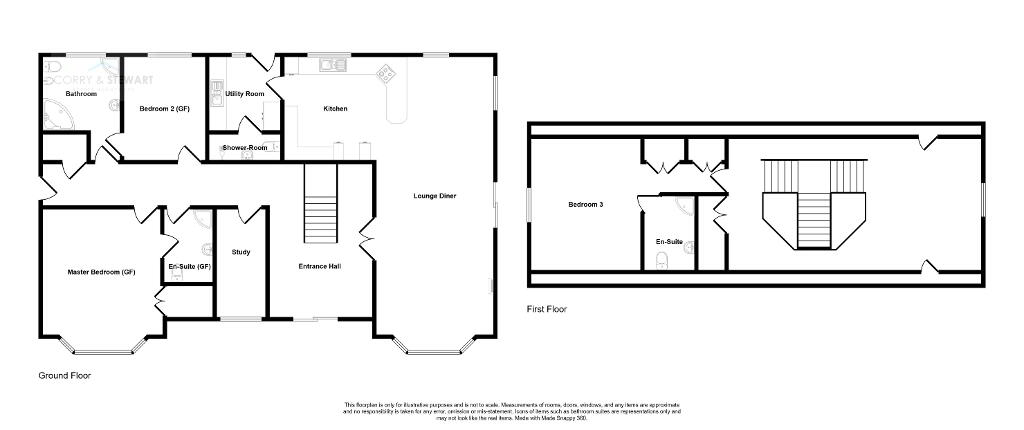 Floorplan 1 of 'Avery Lodge', 69 Old Castle Road, Newtownstewart