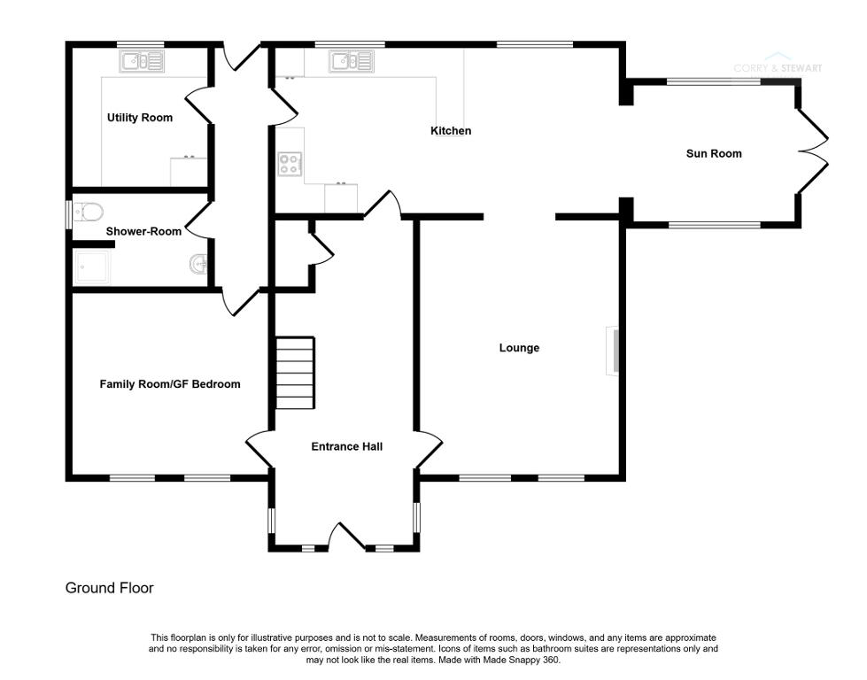 Floorplan 1 of 68 Seskinore Road, Omagh