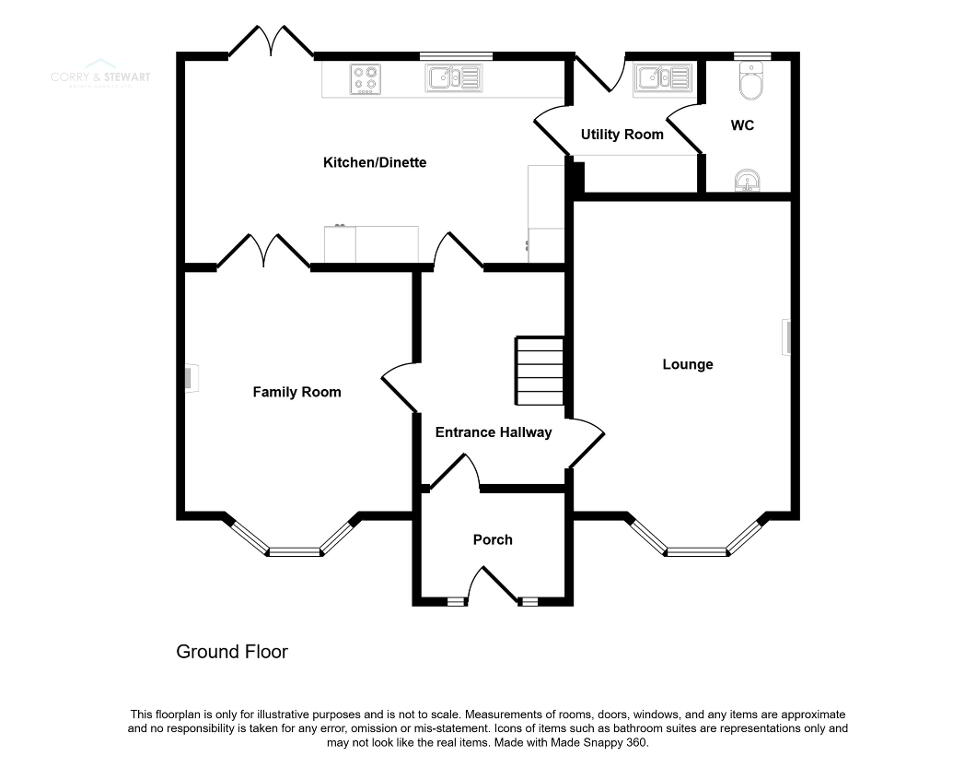Floorplan 1 of 12 Beltany Grove, Omagh