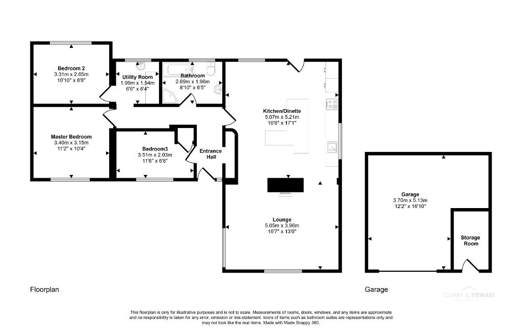 Floorplan 1 of 118 Glenpark Road, Omagh