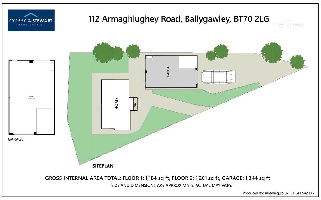 Floorplan 2 of 112 Armaghlughey Road, Ballygawley, Dungannon