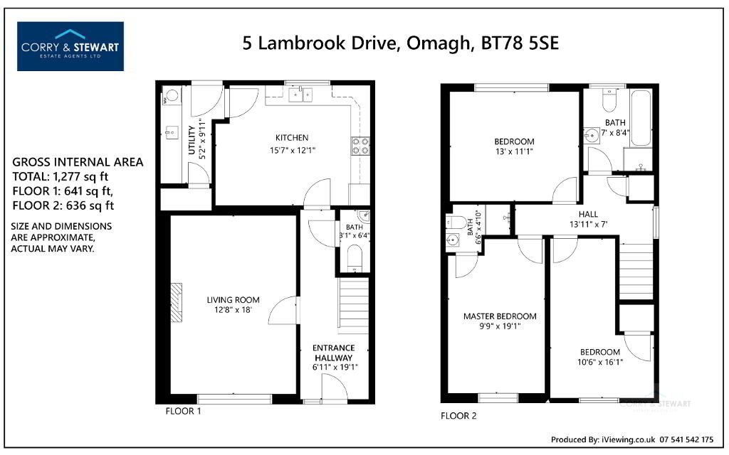 Floorplan 1 of 5 Lambrook Drive, Omagh