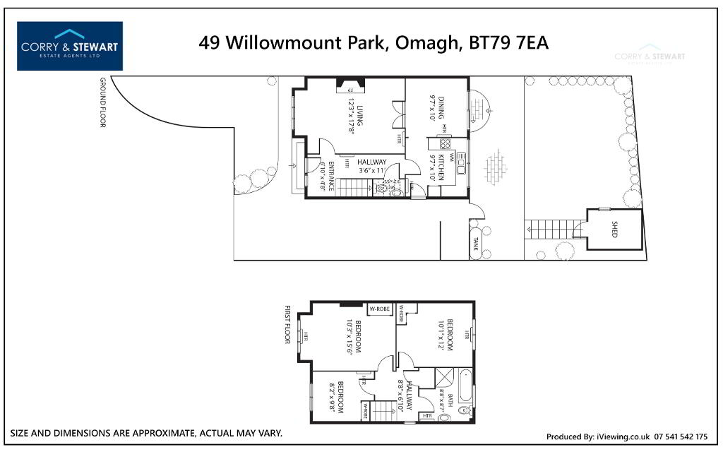 Floorplan 1 of 49 Willowmount Park, Omagh