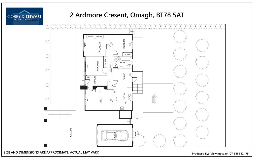 Floorplan 1 of 2 Ardmore Crescent, Omagh