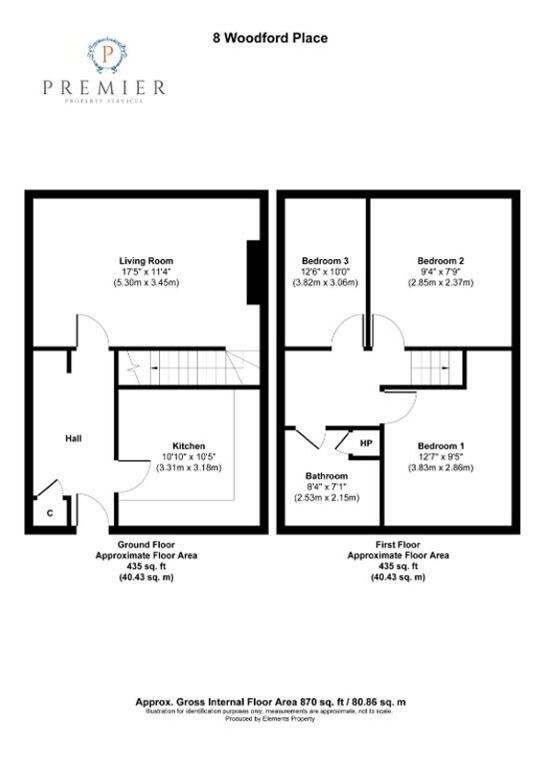 Floorplan 1 of 8 Woodford Place, Armagh