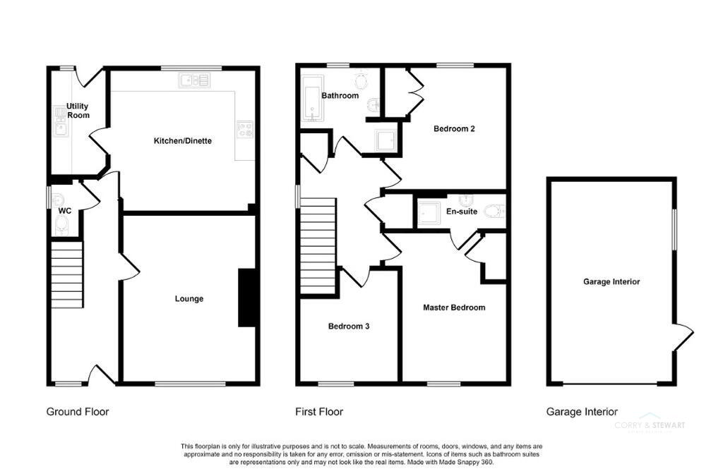Floorplan 1 of 60 Meadowcroft, Dromore, Omagh