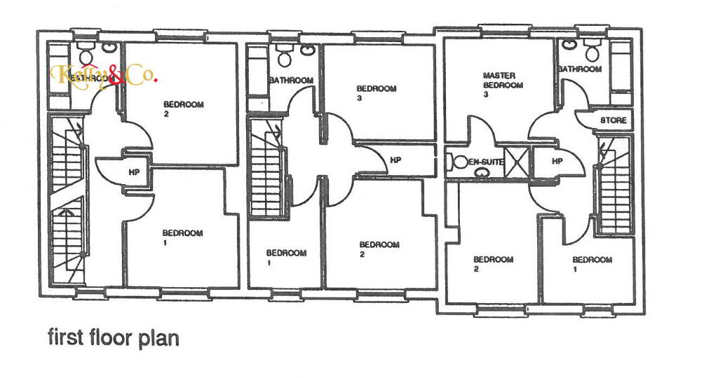 Floorplan 2 of Unit 14, Site Cleneyard Close, Ballinderry