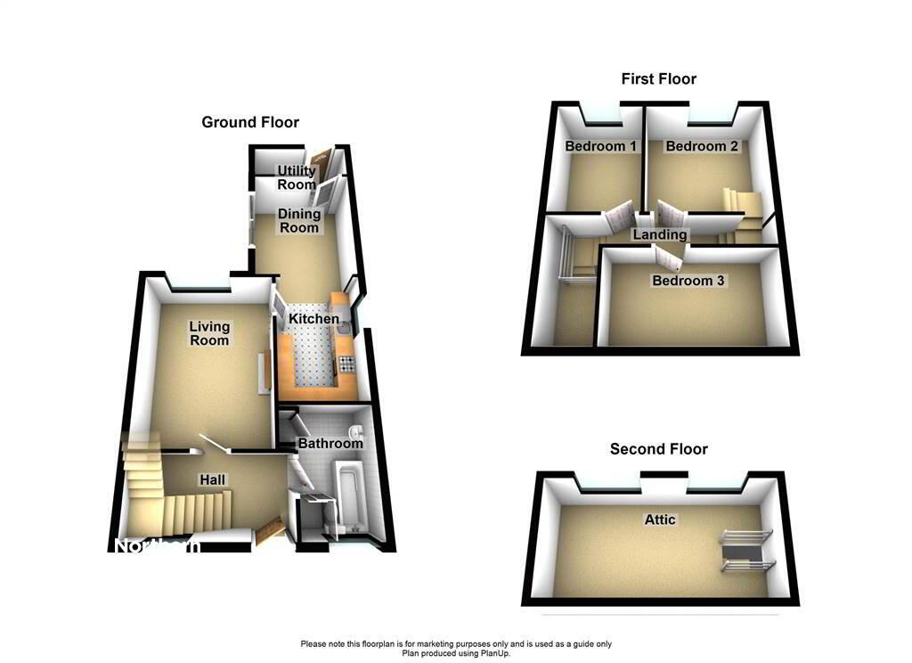 Floorplan 2 of 4 Ballymurphy Crescent, Belfast