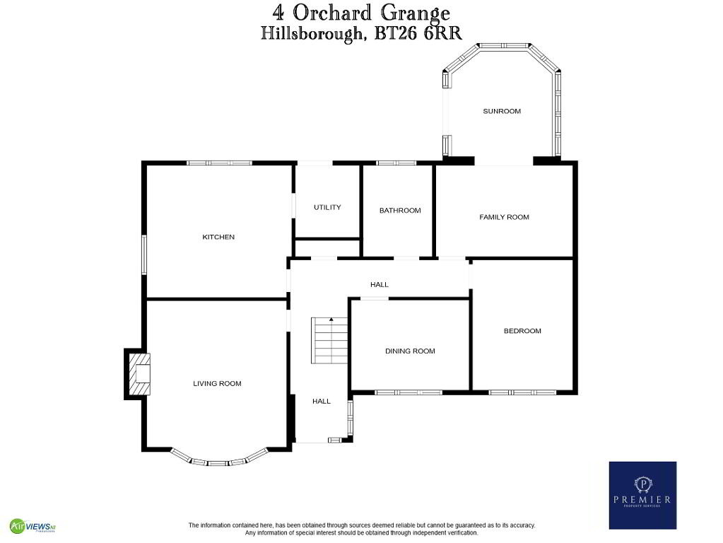 Floorplan 1 of 4 Orchard Grange, Hillsborough