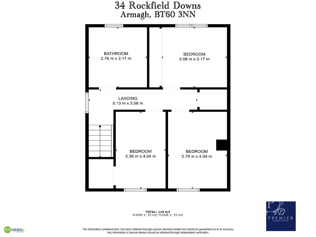 Floorplan 2 of 34 Rockfield Downs, Armagh