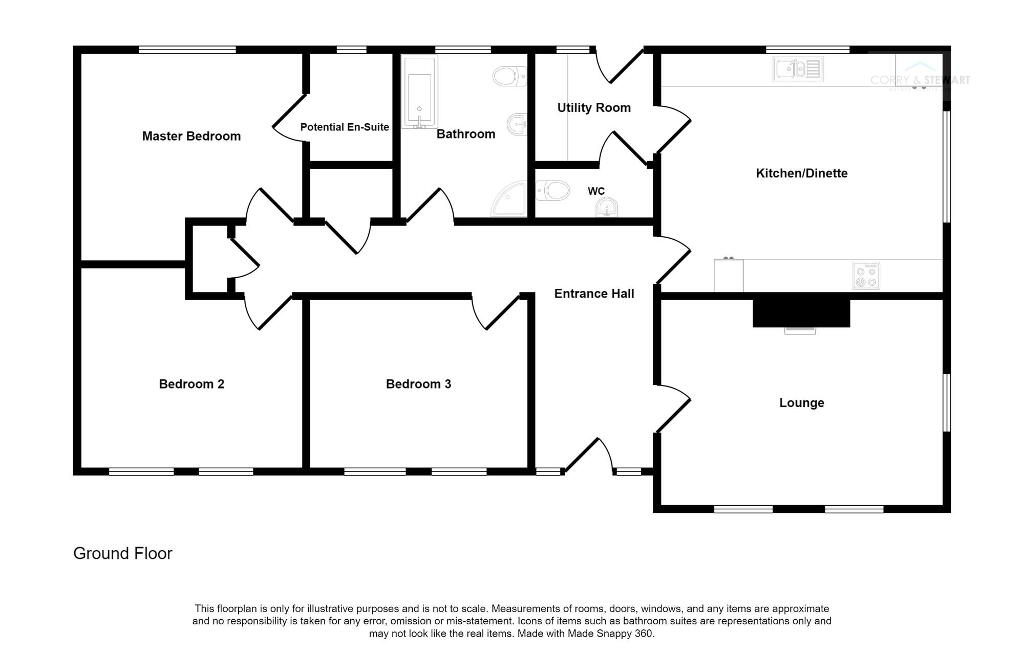 Floorplan 1 of 3a Liggins Road, Omagh