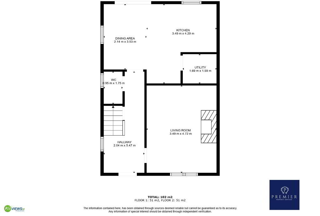 Floorplan 1 of 18 Spinners Court, Armagh