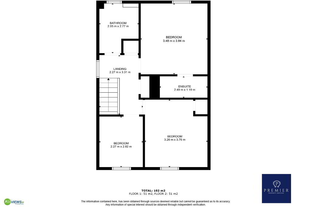 Floorplan 2 of 18 Spinners Court, Armagh