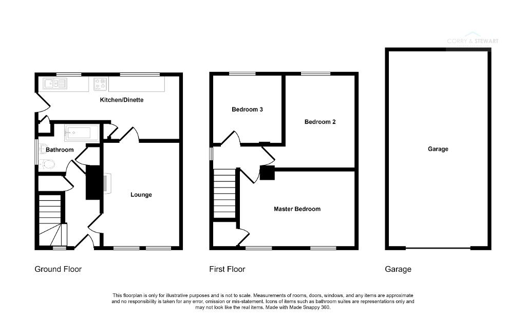 Floorplan 1 of 75 Festival Park, Omagh