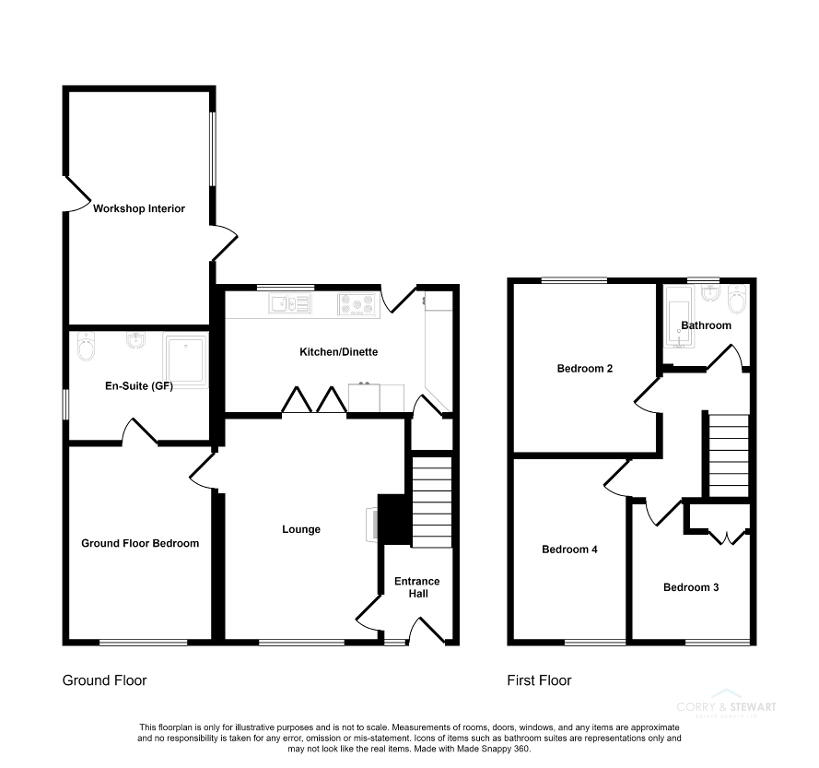 Floorplan 1 of 52 Centenary Park, Omagh