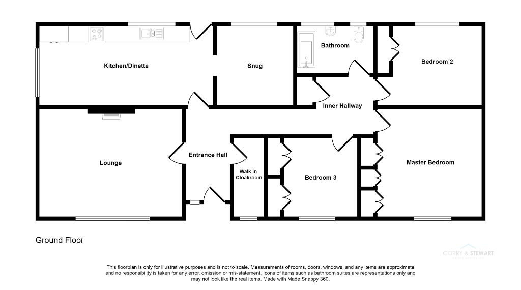 Floorplan 1 of 28 Crockanboy Road, Omagh