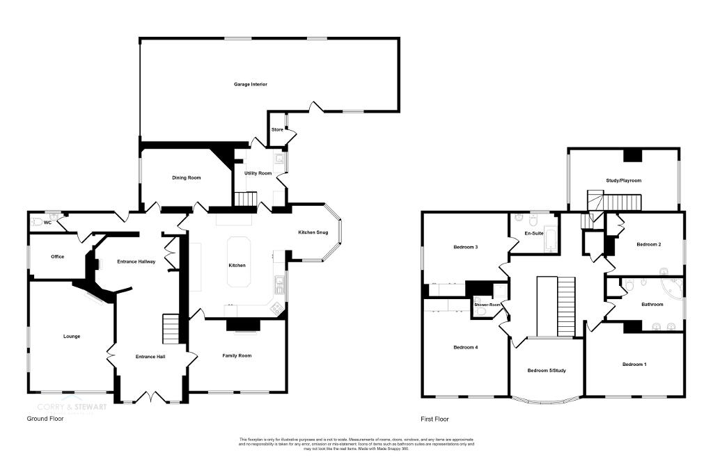 Floorplan 1 of 6 Retreat Close, Omagh