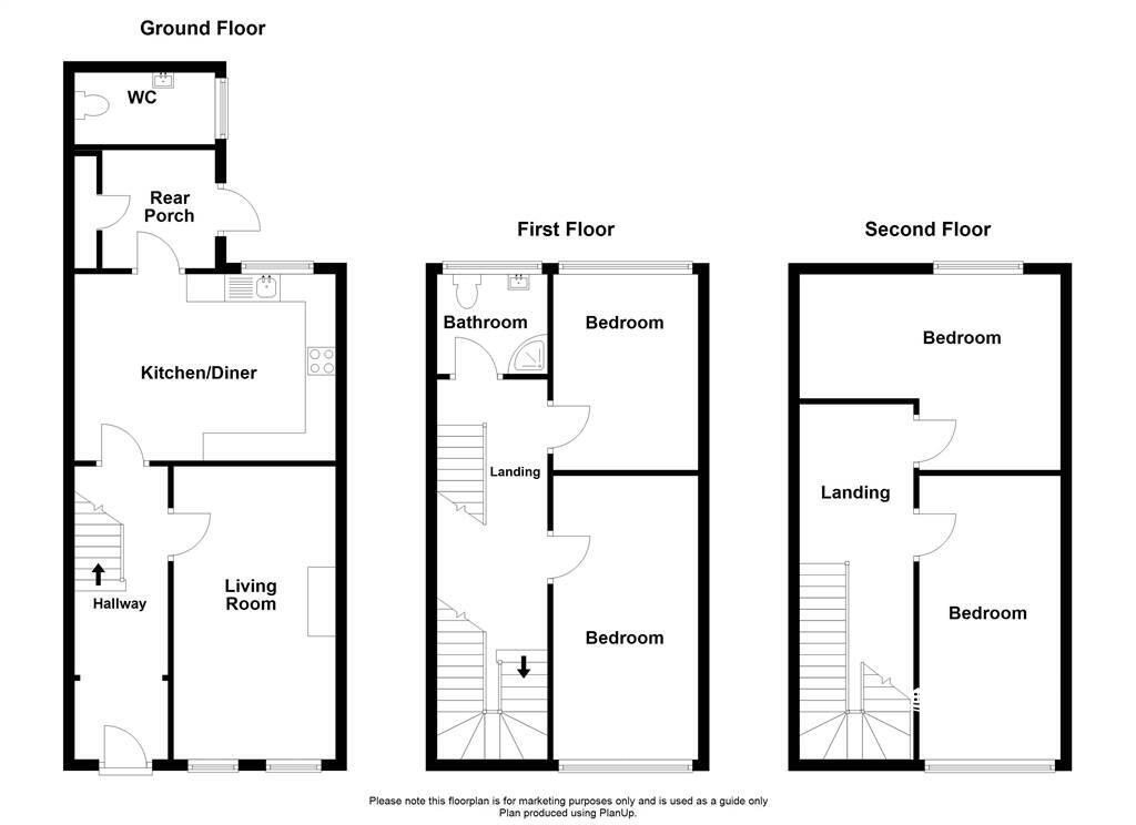 Floorplan 1 of 68 Beechfield Street, Belfast