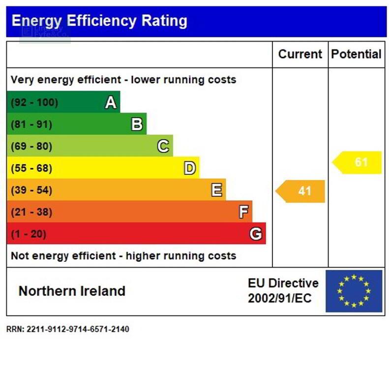 EPC 1 of 5 Mountain Park, Newtownards