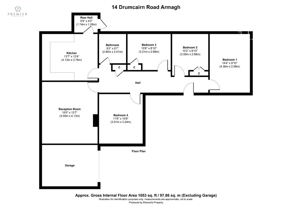 Floorplan 1 of Drumcairn Road, Armagh