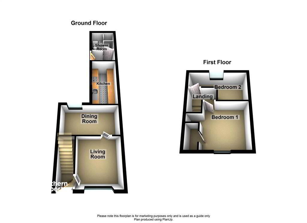 Floorplan 2 of 1 Hill Street, Dunmurry, Belfast