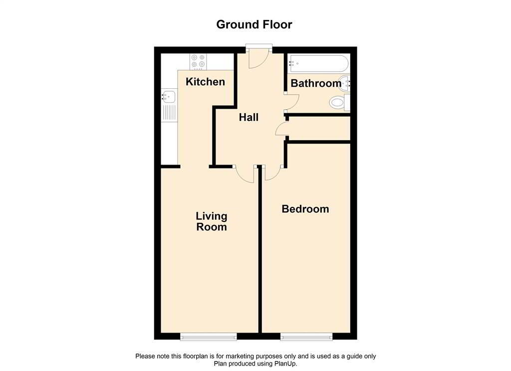 Floorplan 1 of Apt 6 La Salle Court, 372 Falls Road, Belfast