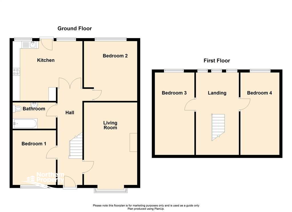 Floorplan 2 of 15 Merrion Park, Dunmurry, Belfast