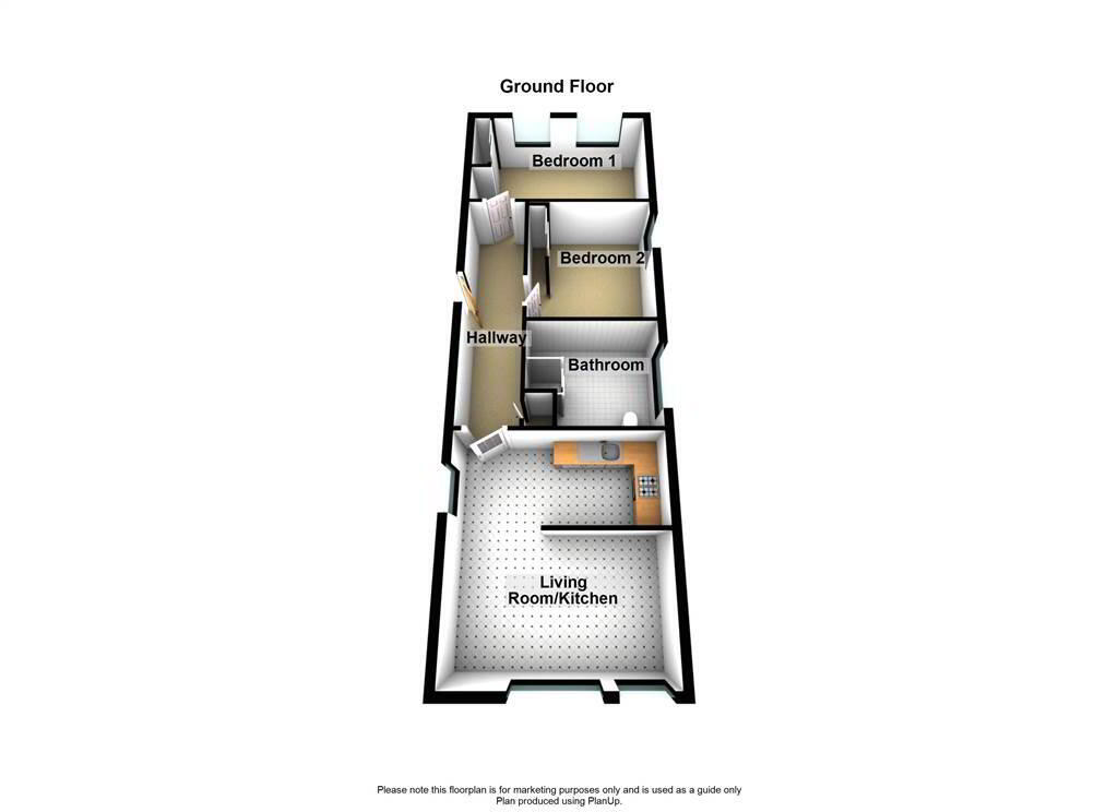 Floorplan 2 of Apt, 9 Duffy Building, Ross Mill Avenue, Belfast