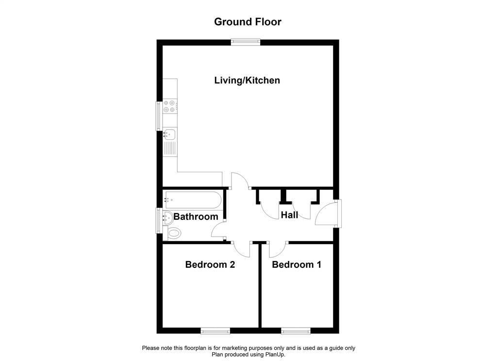 Floorplan 1 of 16d Riverview Meadows, Belfast