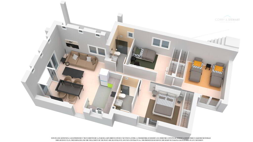 Floorplan 1 of La Serena Golf, Los Alcazares