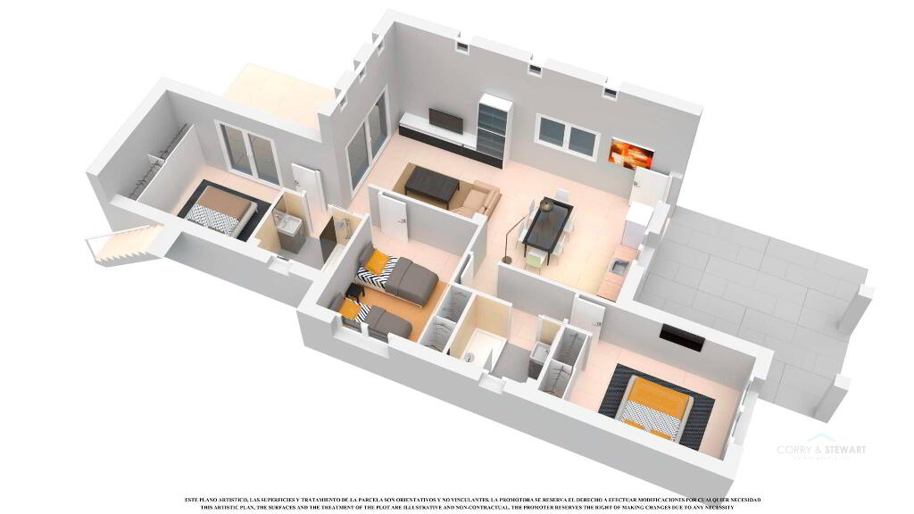 Floorplan 1 of La Serena Golf, Los Alcazares