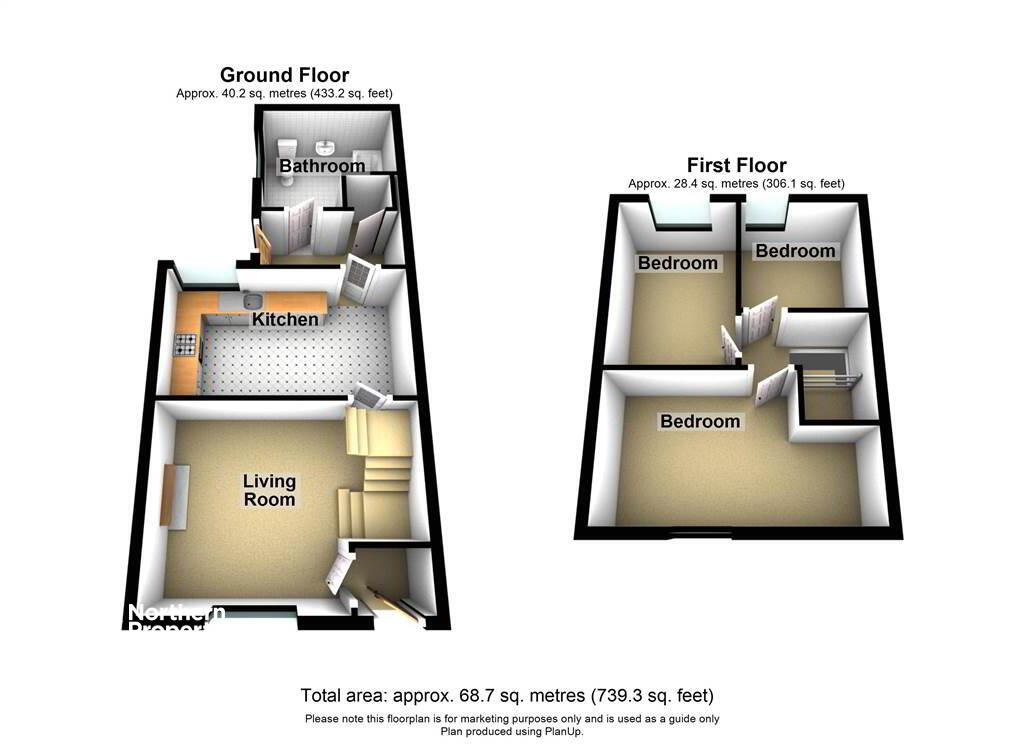 Floorplan 1 of 49 Colinview Street, Belfast