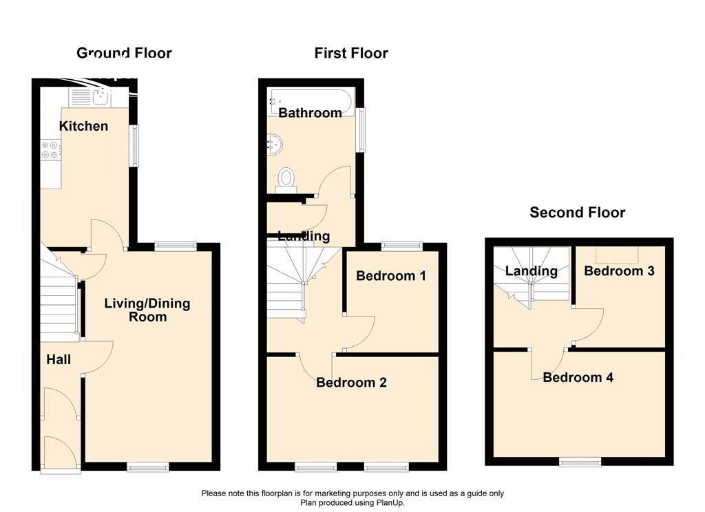 Floorplan 1 of 39 Crocus Street, Belfast